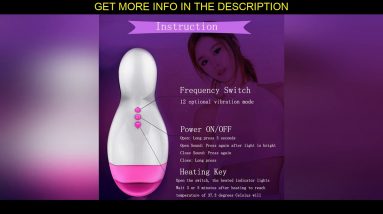 BEST 17 Speeds Oral Sex Cup Male Masturbator Vibrator Sex Toys For Men Heating Voice Blowjob Suckin