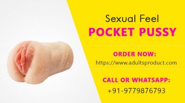 Pocket Pussy Sex Toy For Men | Available in India | All India Delivery