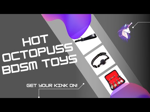 Hot Octopuss BDSM Toys - Review of the folded paddle, flogger, ballgag, wrist cuffs and pinwheel set