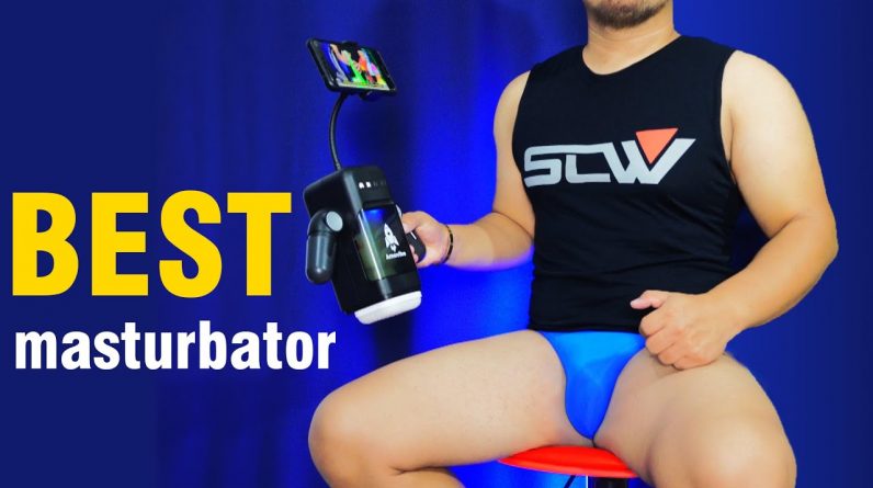 Best Male Masturbator GAME CUP by AMOVIBE - Thrusting Vibrating Masturbator with Heating
